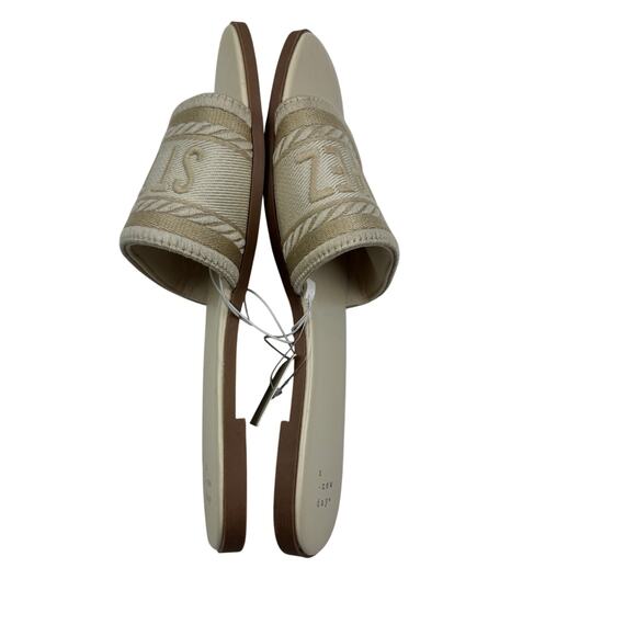 A New Day St. Tropez Slip On Slide Sandals Women's Size 10 - Picture 4 of 8